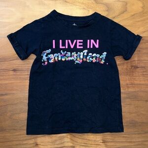 Disney Parks girls Fantasyland shirt